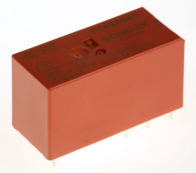 Przekaźnik mocy 60 V dc DPDT TE Connectivity 8 A 420 mW Do montażu na płytce drukowanej 8.6 kΩ Lutowie