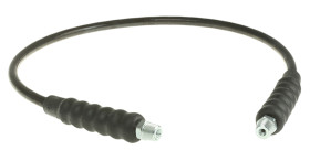 Zespół węży hydraulicznych, 1000mm, 700bar, Proste 18NPT 3/8 żeńskie - Proste 18NPT 3/8 żeńskie