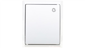 Fala Przycisk Hermetyczny /Światło/ Ip44 Biały Łnh-5H/00