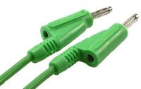 KAB54.72 Przewód pomiarowy 2xbanan z gniazdem - zielony