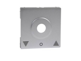 MERTEN SYSTEM M Płytka czołowa mechanizmu wyłącznika żaluzjowego z kluczem aluminiowy MTN3883-0460 SCHNEIDER ELECTRIC