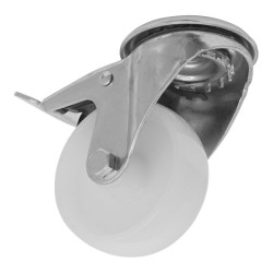 Sealey SCW480SBLEM Heavy-Duty Nylon Castor Wheel Bolt Hole -TL &#xD8;80mm