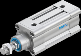 1366949 Standard cylinder, DSBC, dia. 50 mm, M16x1.5, G1/4, PPVA