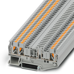 Listwa zaciskowa rozłączna Phoenix Contact poziomy: Pojedynczy 26 → 12AWGWciskane PT 2.5-TWIN-TGB 16A 400 V