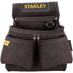 Stanley STST1-80116 Leather Double Nail Pocket Pouch