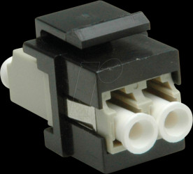21170059 Keystone module, fibre-optic coupling, LC duplex, OM2
