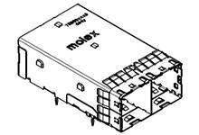 Molex 768661215 iPass+ HD Rcpt Ext