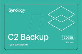 C2-BACKUP500G-1Y-EU C2 Backup, License for 1 Year, 500 GB