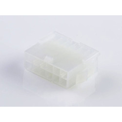 Molex 39012121 Mini-fit Jr. Plug Housing 12 Pin 4.2mm Dual Row Natural