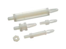 Podkładka dystansowa płytek PCB 11.1mm Nylon 66 M3 Element dystansowy ogranicznika zatrzaskowego