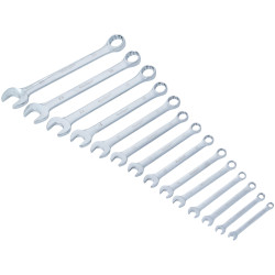 BlueSpot Tools 04125 Combination Spanner Set, 14 Piece