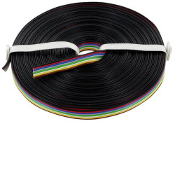 econ connect KL8X025FARB10 Strand 8x0.25mm&#xB2; 10m Black Red Blue Multi-colour