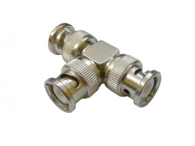 Rozgałęźnik BNC wtyk - 2x wtyk BNC trójnik Vitalco