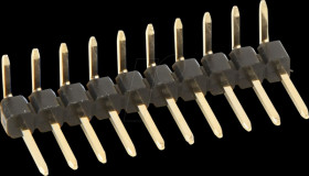 946-15-010-00 Pin header RM 2.54mm, angled, 1-row, 10-pin
