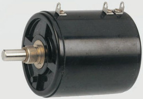 Potencjometr 100Ω typ Obrotowy Vishay średnica wału 6,35 mm 8W długość wału 20.6mm Montaż panelowy