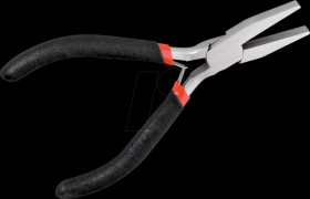 77094 Semi-round flat-nose pliers length 125 mm