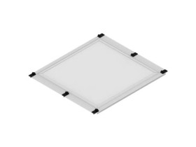 Osłona uniwersalna z wypełnieniem z tworzywa (500x450 mm) CP 2-3 PF 001340058 ETI
