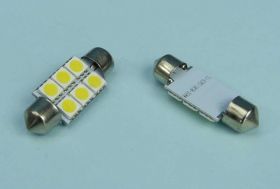 SV-8,5 12V 36mm BIAŁA 6xLED 0,7W