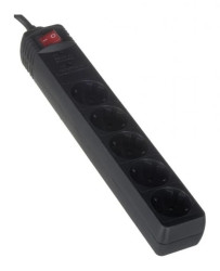 Listwa zasilająca ENERGENIE SPG5-C-15 (5 x VDE 4,5m kolor czarny)