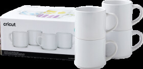 2009392 Mug, blank, ceramic, 300 ml, x4, white