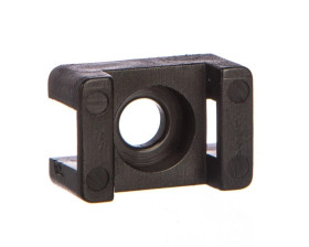 Uchwyt siodełkowy do opasek kablowych czarny 4,8mm 9,5x15mm F=3,5mm BMSN5499E /100szt./