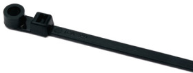 Cable tie, PA, (L x W) 160 x 3.5 mm, bundle-Ø 1.5 to 32 mm, black, -40 to 85 °C, 113-03010