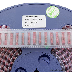 TMM-4-L-18-1 Socket DIP Lock 1.27mm 18Way THT AMPHENOL
