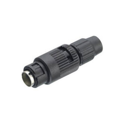 Binder 99-0975-100-03 Male 3-4mm 3 Pin Cable Mount Bayonet with Solder Terminal