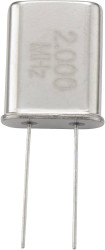 Rezonator kwarcowy TRU COMPONENTS Częstotliwość (szczegóły) 4 MHz Kształt HC-18U/49U (Ø x W) 0.43 mm x 13.46 mm