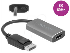 63118 DisplayPort Adapter, DP 1.4 male to HDMI female