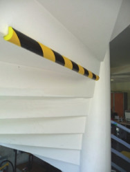 Ochrona krawędzi Czarny/żółty długość 750mm RS PRO EVA