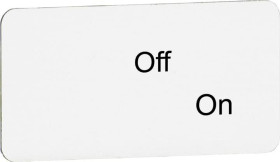 ABB MA6-1073 1SFA611930R1073 Płytka do etykietowania (S x W) 27 mm x 1 mm 1 szt.