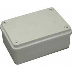 Puszka n/t hermetyczna 120x80x50 bez dławików IP65 szara S-BOX 216