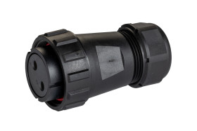 Złącze wielostykowe przemysłowe 2-pinowe Montaż na kablu Wtyczka RS PRO