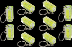 TOOL-003-10 spirit level with key ring - set of 10