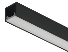 Profil LED nawierzchniowy, czarny, 2102 Häfele Lighting, 83395735