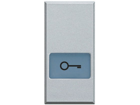 AXOLUTE Klawisz KLUCZ 1 modułowy aluminium HC4921LF LEGRAND