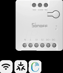 MINI-D 1-Channel Switching Actuator, Matter over Wi-Fi, with Dry Contac