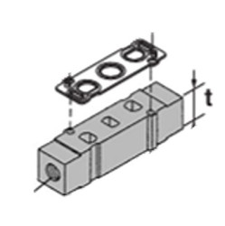 Podkładka dystansowa układu wydechowego SMC Podkładka dystansowa SY3000