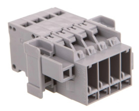 Wtyk X-COM 4-biegunowy szary raster 5mm 769-604/004-000 /25szt./