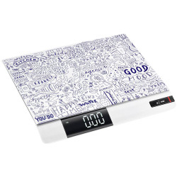 Kern FGE 10K-3 Kitchen Scales Digital 15000g Safety Glass Plate Display