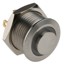 Nasadka przełącznika Chwilowy SPST średnica wycięcia 16mm, montaż panelowy RS PRO