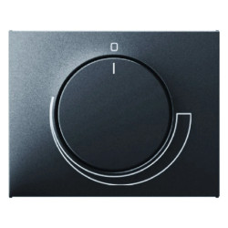 Element centralny z pokrętłem regulacyjnym do regulatora obrotów antracyt mat lakierowany K.1 11357206