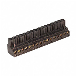 Weidm&#x171;ller 1527810000 Terminal Block Female 16POS 5.08mm Screw RA