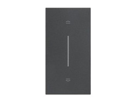 LIVING NOW "MY HOME" Klawisz z symbolem "góra/dół" - 2 moduły - czarny KG05MH2 LEGRAND