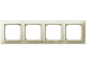 IMPRESJA STANDARD Ramka 4 poczwórna do wyłączników IP44 ecru RH-4Y/27 OSPEL