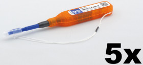 NP-FIBER21_5 Glass fiber cleaning pin for LC/MU, 5 pieces