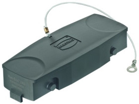 Cover cap, size 24B, PA, cross bow locking, IP65, 19410245404