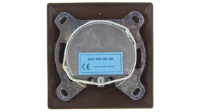 Akcent Gniazdo Antenowe Rtv Zakończeniowe 10Db Brązowe Gpa-10Apz/24