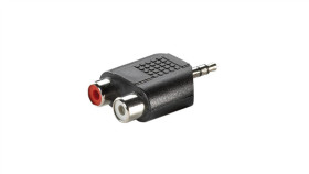 Adapter Value 3,5 Mm (M)-Naar-Cinch (2X F)